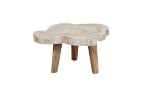 Τραπεζάκι Nextdeco από ξύλο teak Υ25xM48xΠ45εκ