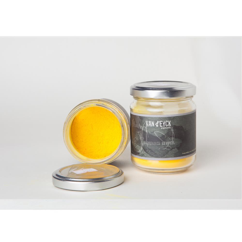 Van d'eyck σκόνη αγιογραφίας κίτρινο κροκί καδμίου 100gr.