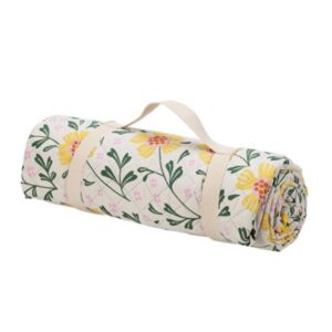 Κουβέρτα πικ νικ ηλιοτρόπια 150x200εκ.