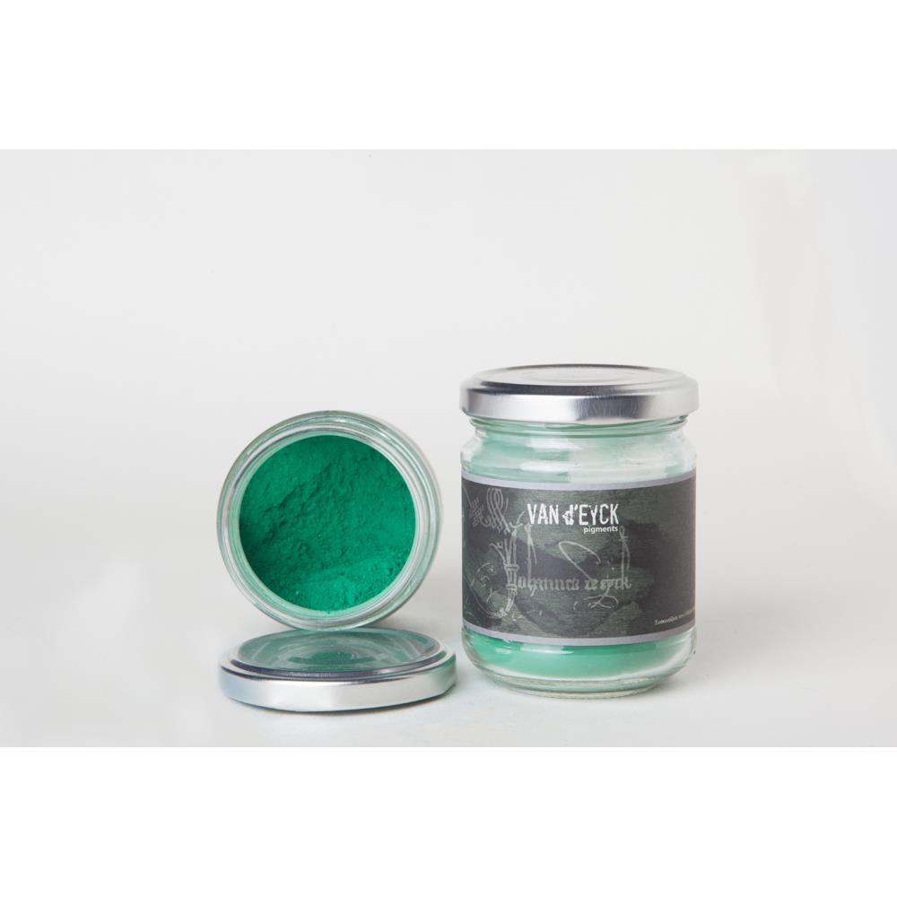 Van d'eyck σκόνη αγιογραφίας πράσινο emerald 100gr.