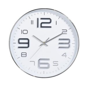 Ρολόι τοίχου λευκό Ø30.5εκ.