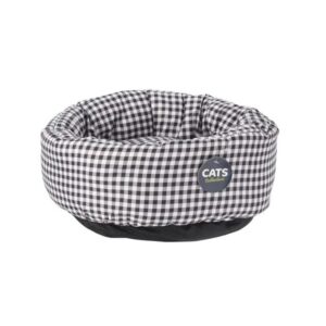 Κρεβάτι γάτας μαύρο Υ11x32x22εκ.