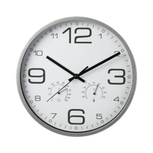 Ρολόι τοίχου λευκό Ø30.5εκ.