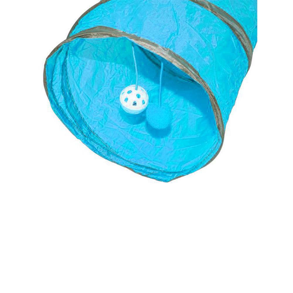 Παιχνίδι γάτας τούνελ μπλε Ø24,5x48εκ