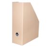 Νext θήκη περιοδικών σκληρή fabrics μπεζ Υ33x27x10εκ.