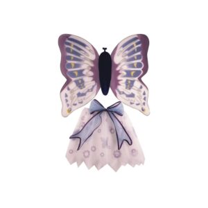 Σετ πεταλούδας ροζ με φούστα και φτερά