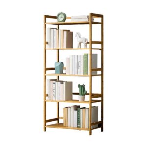 Βιβλιοθήκη Nextdeco από μπαμπού 5 επιπέδων Υ128x68x25εκ.