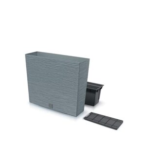 Ζαρτινιέρα - κασπώ Furu γκρι Y49,8x58x18εκ.