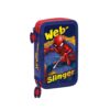 Κασετίνα σχολική γεμάτη Spiderman Υ20x12x4εκ.