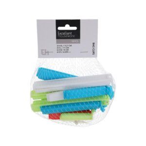 Κλιπ πλαστικά αεροστεγούς κλεισίματος 18 τεμάχια