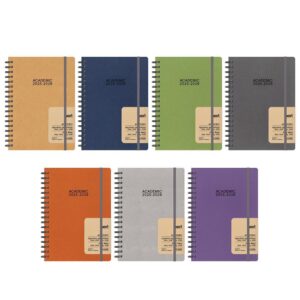 Next ημερολόγιο ACADEMIC 9/2025-8/2026 Natural ημερήσιο σπιράλ 14x21εκ.  Δυνατότητα εκτύπωσης