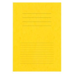 Next δίφυλλο παρουσίασης πρεσπάν κίτρινο Υ30,5x22εκ.