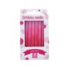 Κεράκια γενεθλίων φουξ σε blister 8τεμάχια Υ8εκ.