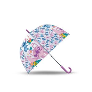 Ομπρέλα διάφανη Stitch III Ø46εκ.