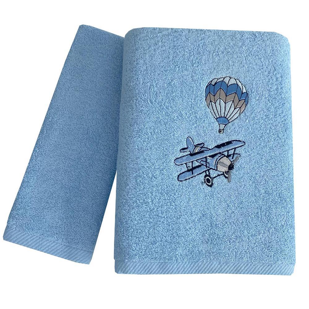 Σετ παιδικές πετσέτες Sky fly 100% βαμβάκι πεννιε 480gsm