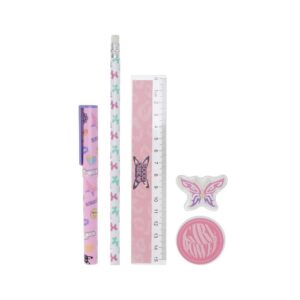 Σχολικό σετ 5 τεμαχίων monster Υ25x9,5x2εκ.