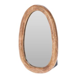 Καθρέφτης οβάλ Nextdeco I ξύλινος Υ23εκ.