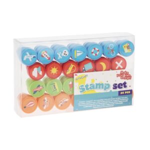 Σφραγίδες παιδικές αγγλικό αλφάβητο 26 τεμάχια