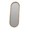 Καθρέφτης οβάλ Nextdeco ξύλινος Υ77,5εκ.