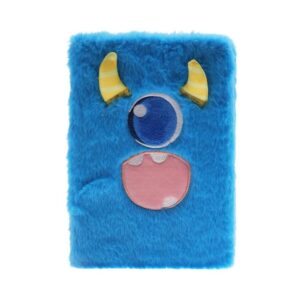 Σημειωματάριο μπλε με βελούδινο εξώφυλλο Y21x15,5x3εκ.