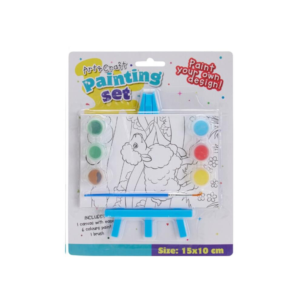 Καβαλέτο ξύλινο με τελάρο πρόβατο Υ15x15x2εκ.