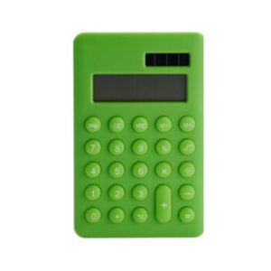 Κομπιουτεράκι 12 ψηφίων λαχανί 10x6,6x1,1εκ.