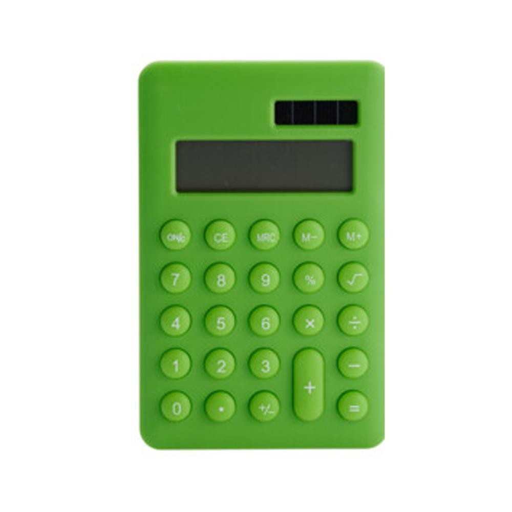 Κομπιουτεράκι 12 ψηφίων λαχανί 10x6,6x1,1εκ.