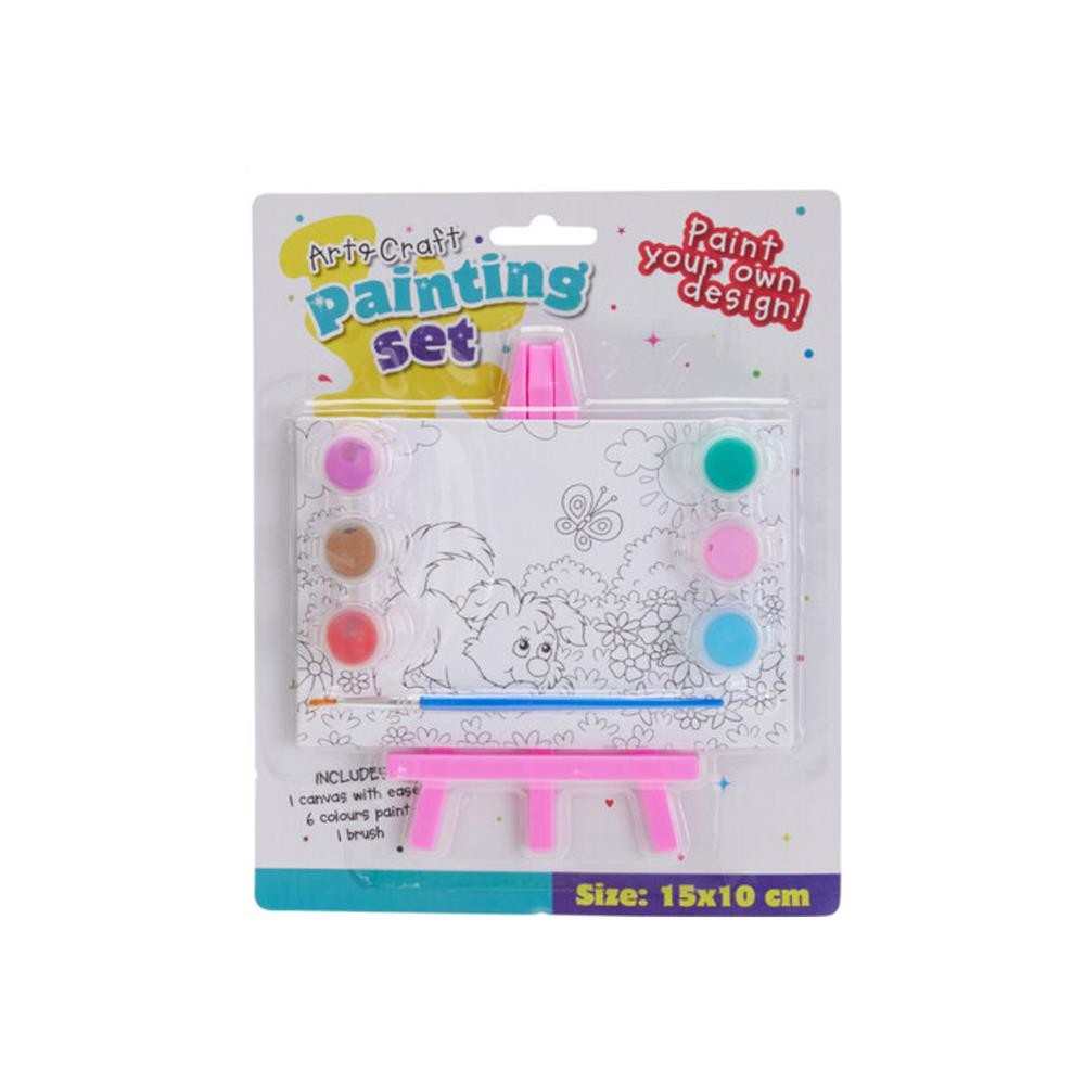 Καβαλέτο ξύλινο με τελάρο σκύλος Υ15x15x2εκ.