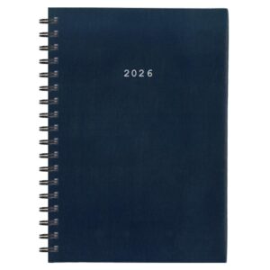 Next ημερολόγιο 2026 basic ημερήσιο σπιράλ μπλε 14x21εκ.  Δυνατότητα εκτύπωσης