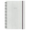 Next ημερολόγιο 2026 fabric plus ημερήσιο σπιράλ λευκό 17x25εκ.  Δυνατότητα εκτύπωσης