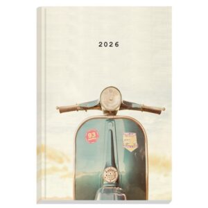 Next ημερολόγιο 2026 Gallery Vespa ημερήσιο δετό 14x21εκ.