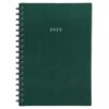 Next ημερολόγιο 2026 basic ημερήσιο σπιράλ πράσινο 14x21εκ.  Δυνατότητα εκτύπωσης