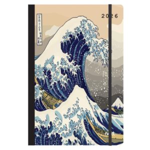 Next ημερολόγιο 2026 Trends Wave ημερήσιο flexi με λάστιχο 14x21εκ.