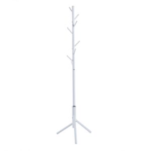 Καλόγερος μεταλλικός Nextdeco λευκός Y175εκØ58εκ.