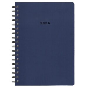 Next ημερολόγιο 2026 classic ημερήσιο σπιράλ μπλε 14x21εκ.  Δυνατότητα εκτύπωσης