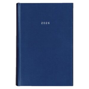 Next ημερολόγιο 2026 metallic ημερήσιο δετό μπλε 14x21εκ.  Δυνατότητα εκτύπωσης