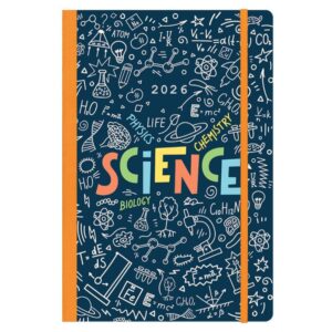 Next ημερολόγιο 2026 Trends Science ημερήσιο flexi με λάστιχο 12x17εκ.