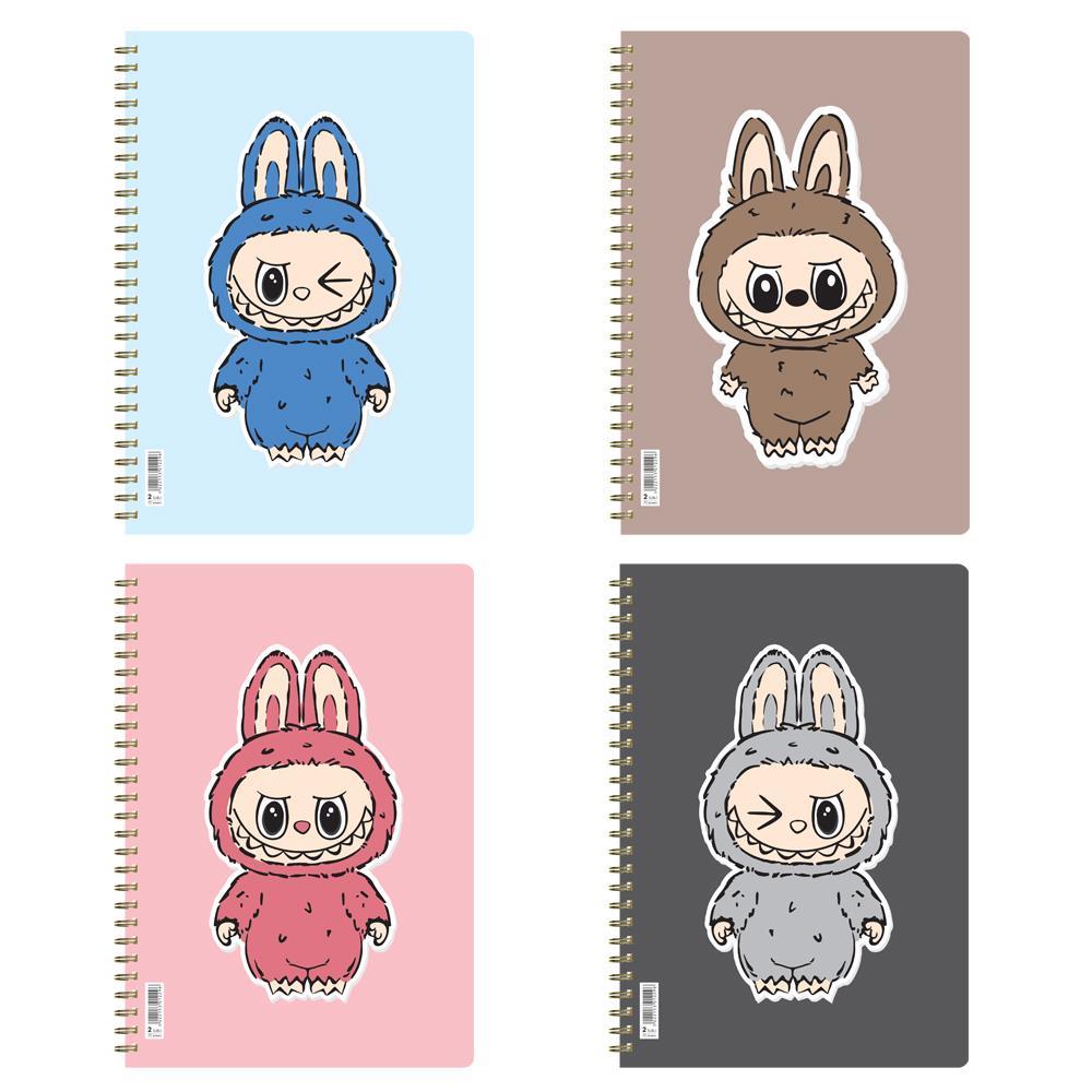 Next Bubu τετράδιο σπιράλ 2 θέματα 70 φύλλα 17x25εκ.