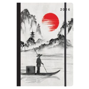 Next ημερολόγιο 2026 Trends Japan ημερήσιο flexi με λάστιχο 12x17εκ.