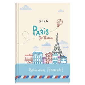 Next ημερολόγιο 2026 Gallery Paris ημερήσιο δετό 14x21εκ.