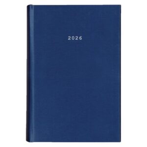 Next ημερολόγιο 2026 metallic ημερήσιο δετό μπλε 17x25εκ.  Δυνατότητα εκτύπωσης