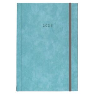 Next ημερολόγιο 2026 bali ημερήσιο δετό γαλάζιο με λάστιχο 17x25εκ. Δυνατότητα εκτύπωσης