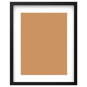 Κορνίζα τοίχου ξύλινη μαύρη με ακρυλικό τζάμι Υ30x21εκ.