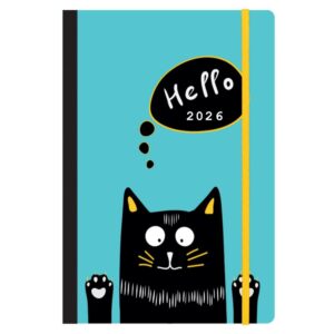 Next ημερολόγιο 2026 Trends Kitty ημερήσιο flexi με λάστιχο 14x21εκ.