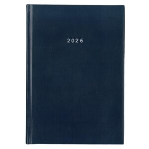 Next ημερολόγιο 2026 basic ημερήσιο δετό μπλε 14x21εκ.  Δυνατότητα εκτύπωσης