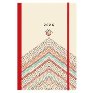 Next ημερολόγιο 2026 Trends Boho style ημερήσιο flexi με λάστιχο 14x21εκ.