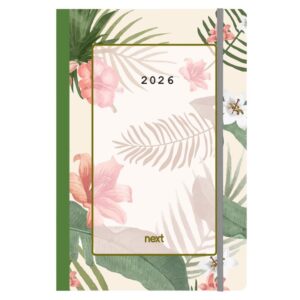 Next ημερολόγιο 2026 Trends Dreams ημερήσιο flexi με λάστιχο 14x21εκ.