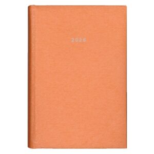 Next ημερολόγιο 2026 nest ημερήσιο δετό πορτοκαλί 14x21εκ.  Δυνατότητα εκτύπωσης