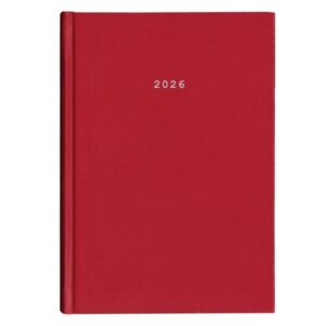 Next ημερολόγιο 2026 classic ημερήσιο δετό κόκκινο 14x21εκ.  Δυνατότητα εκτύπωσης