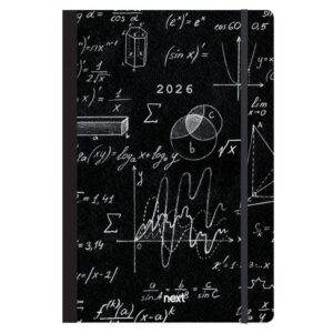 Next ημερολόγιο 2026 Trends Mathematics ημερήσιο flexi με λάστιχο 12x17εκ.